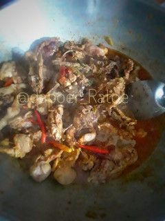Foto resep Tulang ayam rica pedas