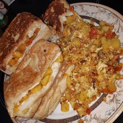 A picture of Stuffed Bread.