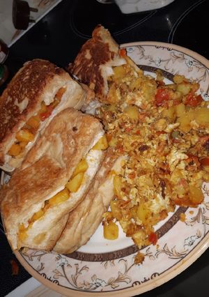A picture of Stuffed Bread.