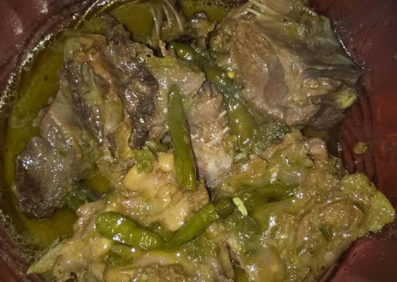 Bebek kuah ungkep pedas manis asin