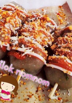 Foto resep Cilok bumbu kacang kering