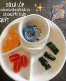 Bò lá lốt - phiên bản ăn dặm