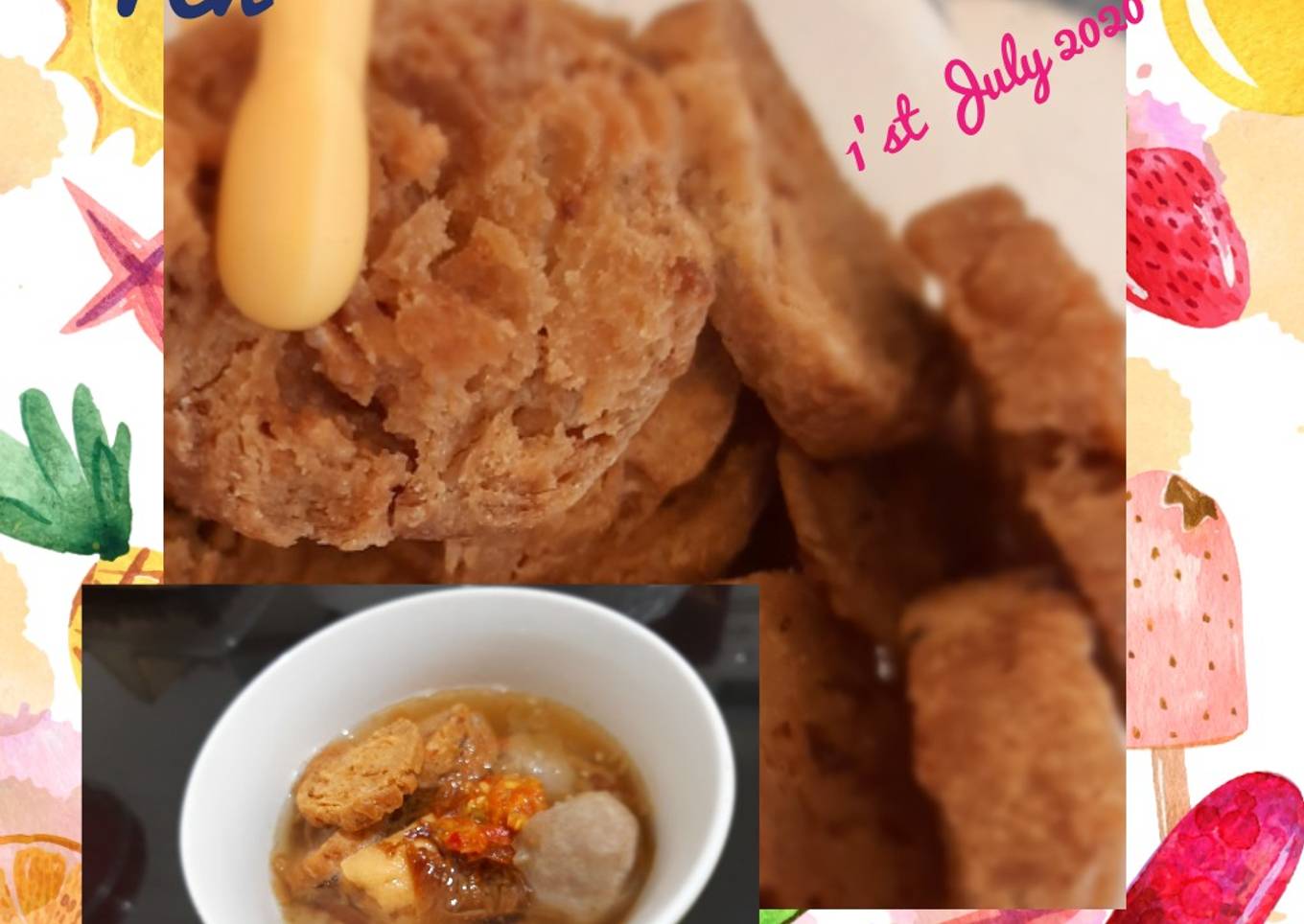 Keripik baso goreng Jogja