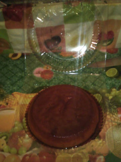 Una foto de Flan napolitano