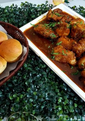 A picture of Fiery chilli chicken.