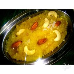 A picture of Suji Halwa.