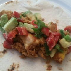 A picture of Pineapple Pork Tacos.