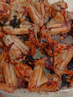 Una foto de Alitas de pollo al horno
