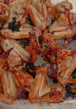 Una foto de Alitas de pollo al horno