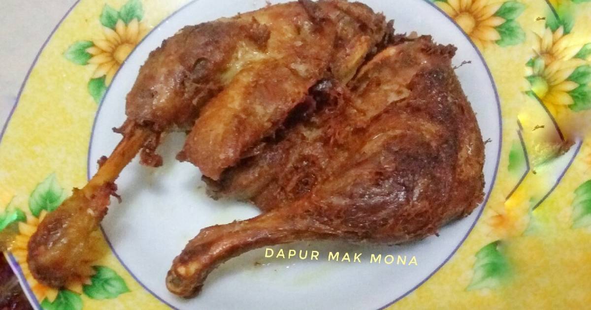 Resep Bebek goreng empuk oleh Dapur Mak Mona - Cookpad