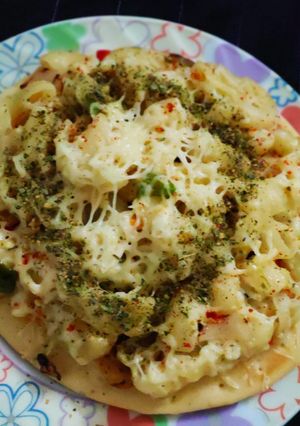 পাস্তা পিজ্জা (Pasta pizza recipe in Bengali) রেসিপির প্রধান ছবি