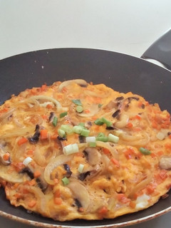 Foto resep Omelet Jamur