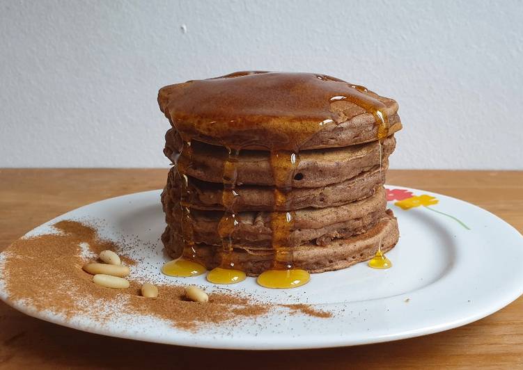 Pancakes-strudel vegani