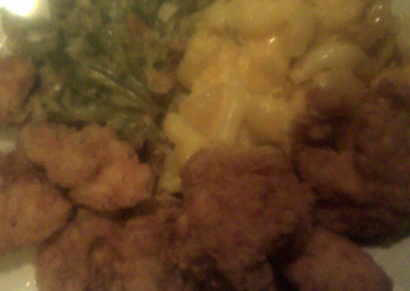 battered chicken strips