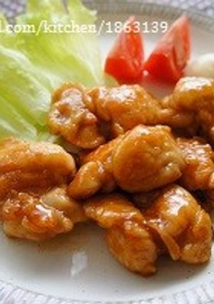 A picture of Recommended! Teriyaki Chicken with Chicken Shoulder Meat.