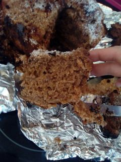 Una foto de Bizcocho con cola cao esponjoso