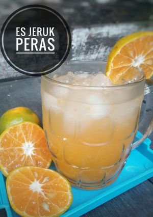 Foto resep Es Jeruk Peras
