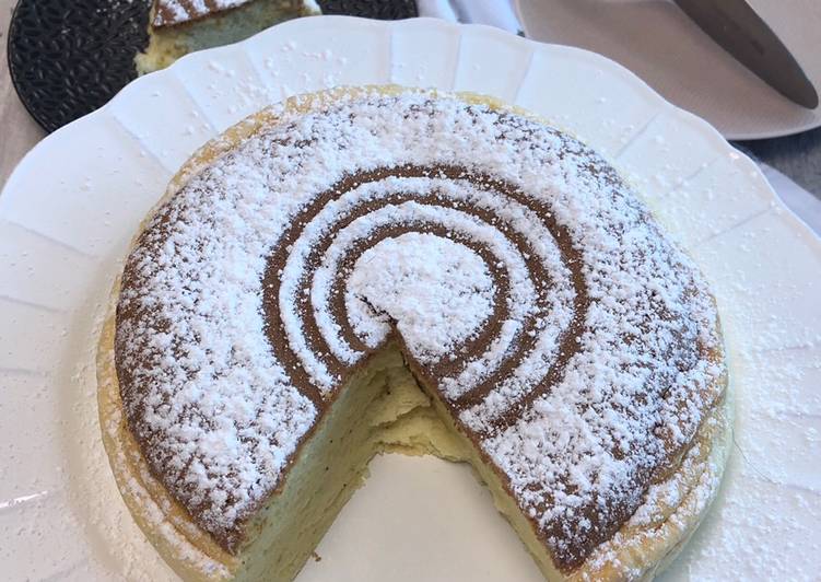 Étapes pour Préparer Super rapide Fait maison Cheesecake japonais