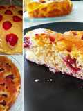 Cake with Olive Oil, Yogurt, and Fresh Strawberries (No Mixer Needed)