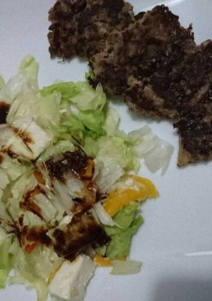 Una foto de Aderezo para ensalada con frutas