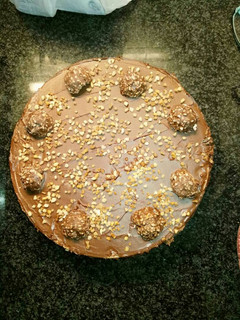 Una foto de Tarta Ferrero crujiente