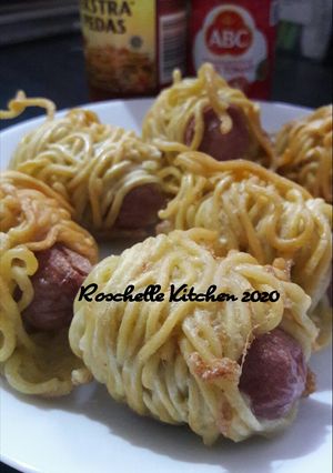 Foto resep Sosis Gulung Mie