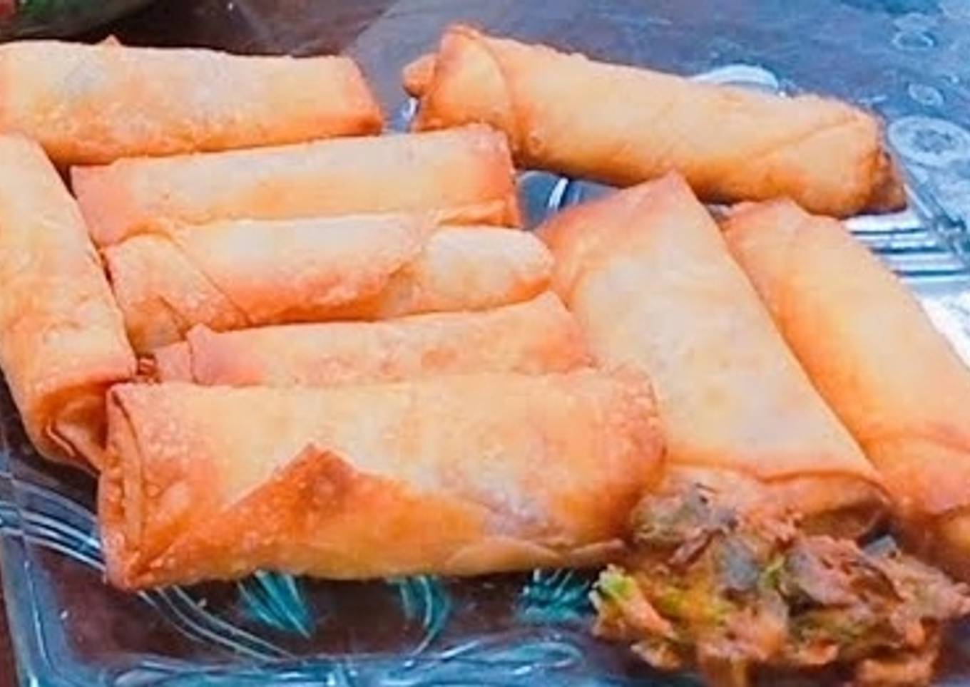 Macaroni Spring Rolls!