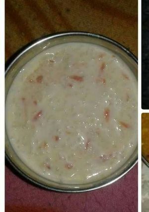 A picture of Kesariya kheer.