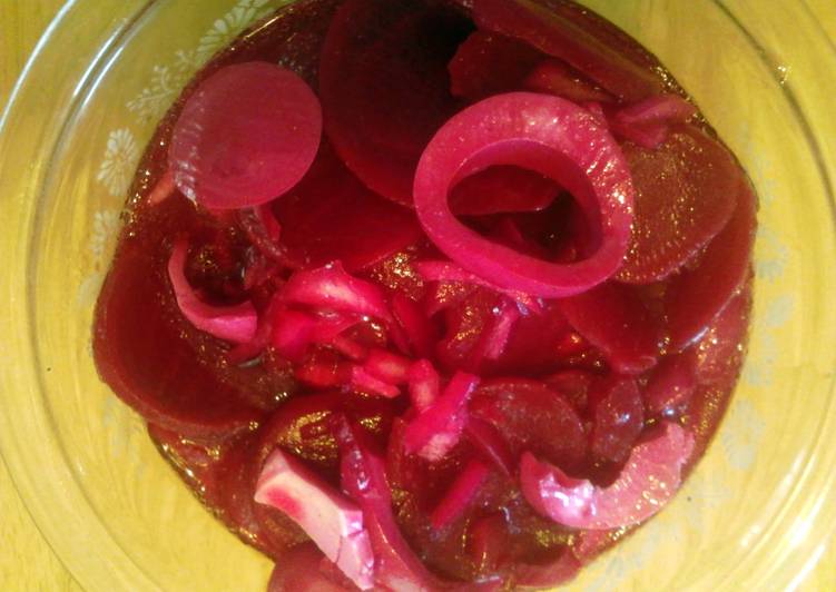Steps to Prepare Super Quick Homemade Renee&#39;s Red Beet Salad