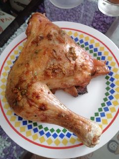 Una foto de Pierna pernil al horno