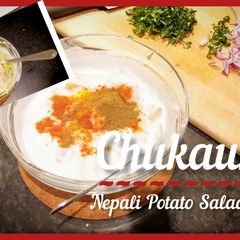 A picture of Secrets to Making the Best Nepali Potato Salad at Home!.
