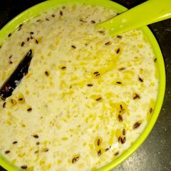 A picture of Boondi raita.
