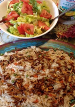 صورة لوصفة طريقة عمل ارز العزايم