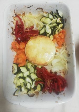 Foto de Queijo Feta com Legumes