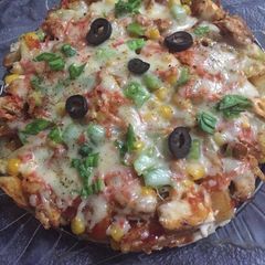 A picture of Pizza fries.