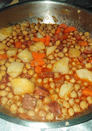 Una foto de Garbanzos fáciles