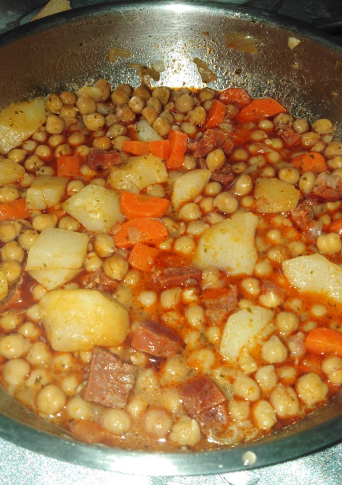 Una foto de Garbanzos fáciles