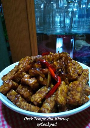 Foto resep Orek Tempe Ala Warteg