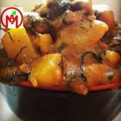 A picture of Yam porridge.