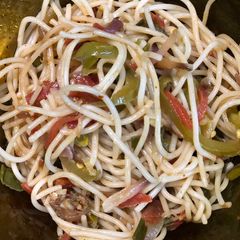 A picture of Vegetable noodles.