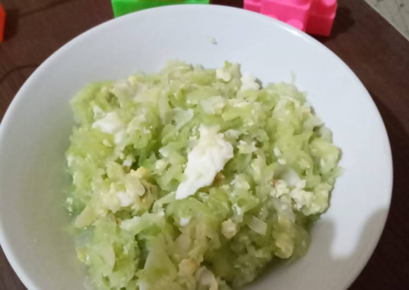 Serut Labu Siam Telur