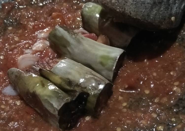 Beberok Terong Panjang Sederhana