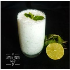 A picture of Lemon Mint Lassi.