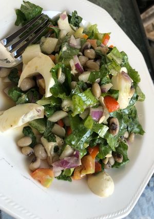 A picture of African Salad.