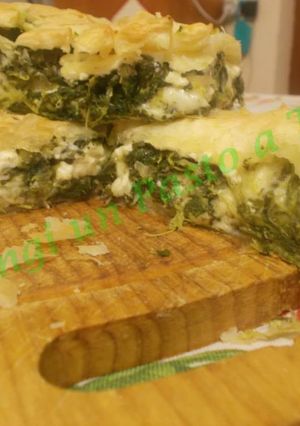 Foto di Torta rustica cime di rapa e asiago (cottura al forno)