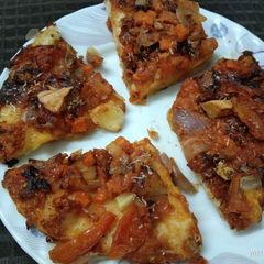 A picture of Carrot Pizza.