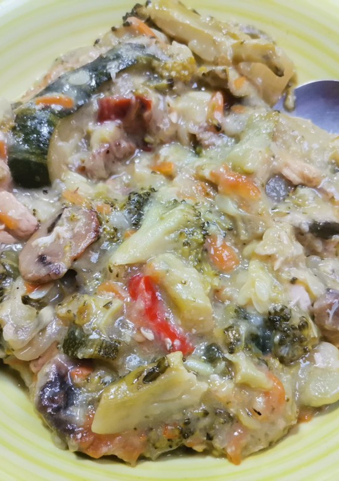 Una foto de Guiso de verduras