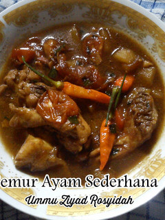 Foto resep Semur Ayam Sederhana