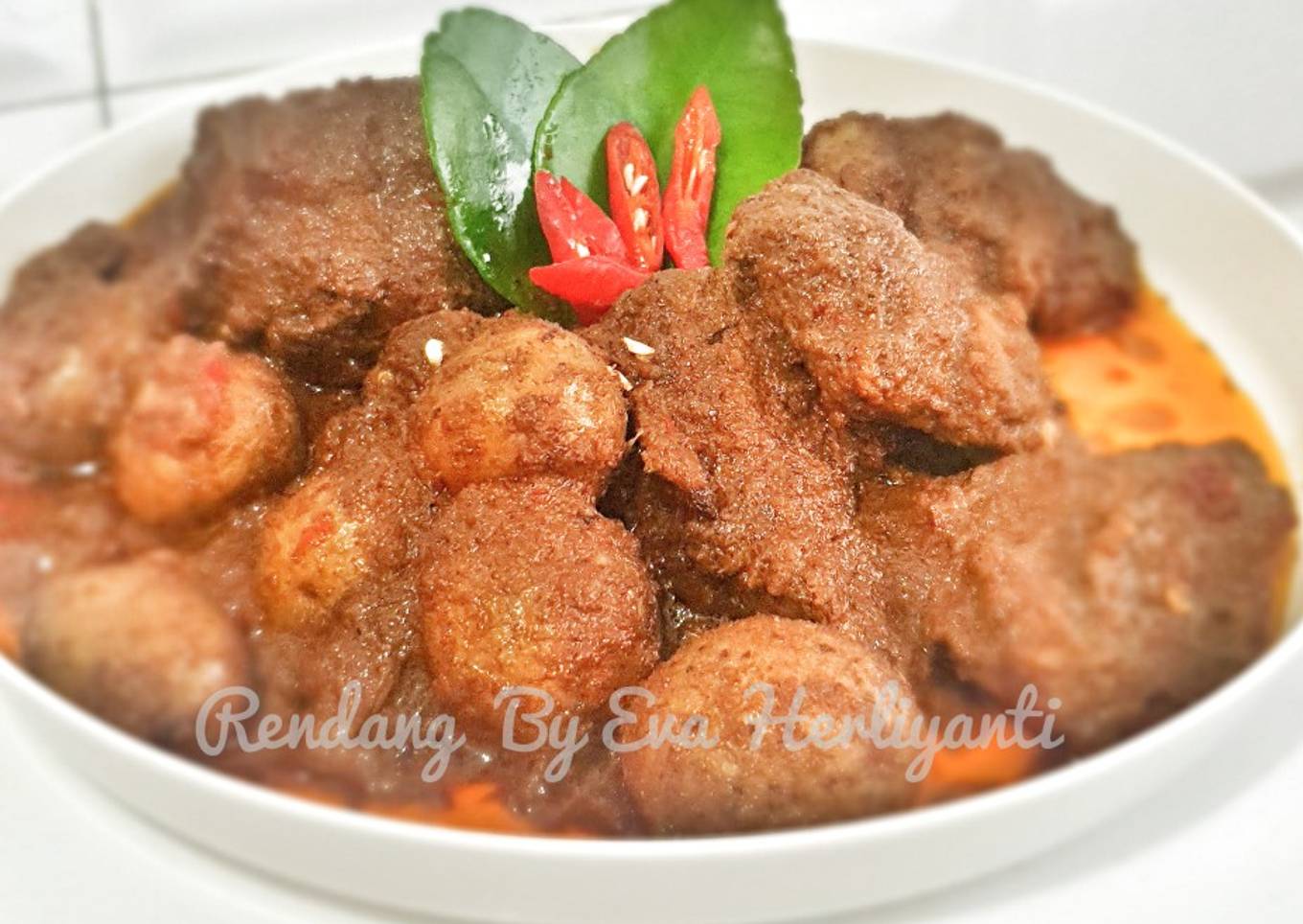 Rendang Daging Sapi Padang