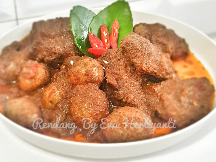 Anti Ribet, Memasak Rendang Daging Sapi Padang Bahan Sederhana